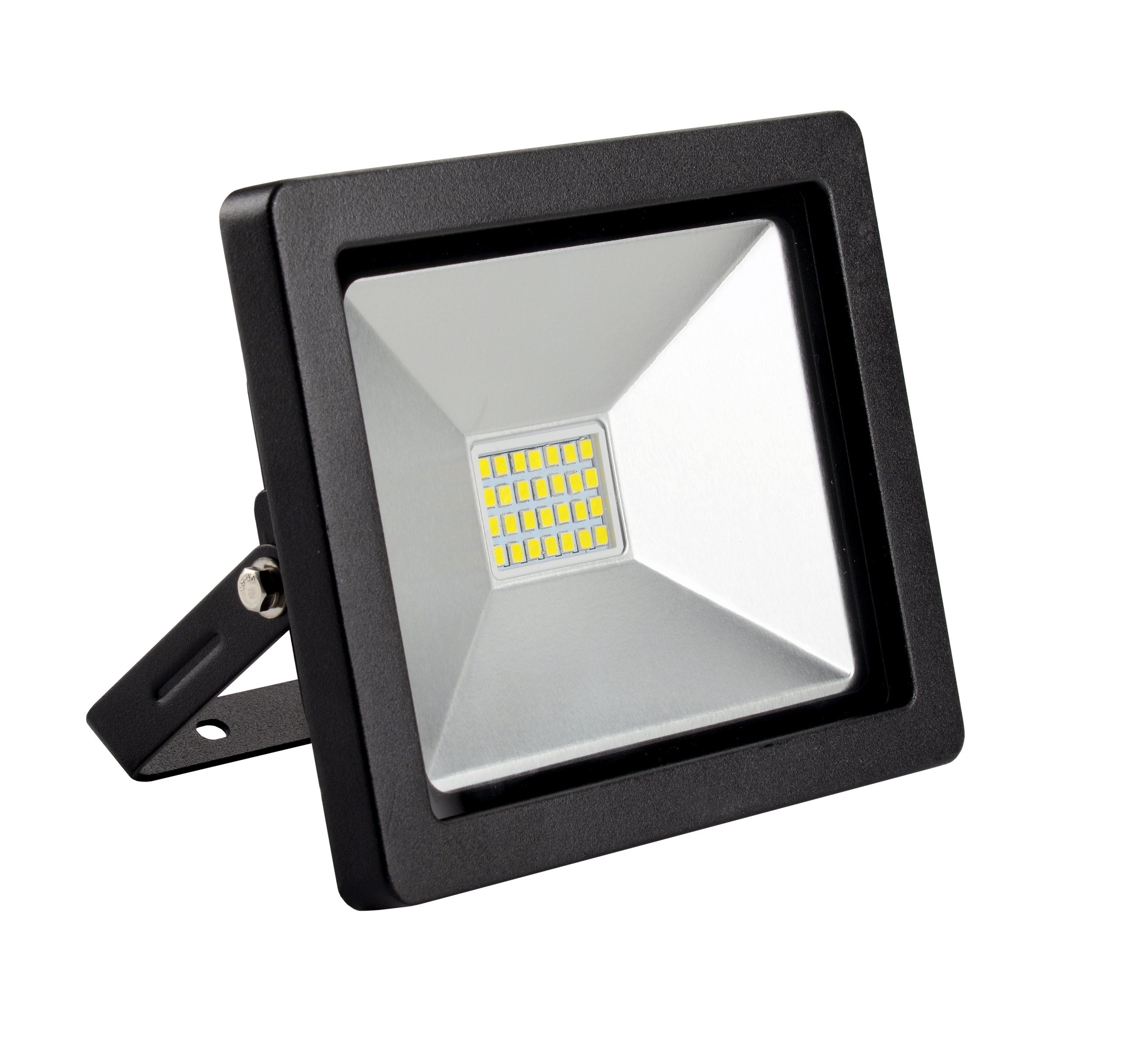LED Floodlight 20W IP65 HALOGEN PREMIUM NEUTRAL HOLDER for Garage Color black