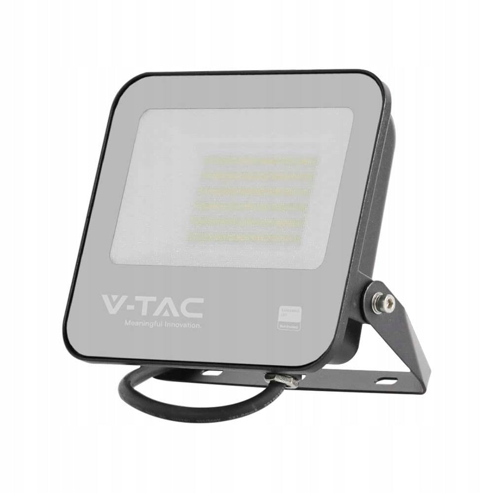 LED Floodlight 50W 5740lm 4000K SAMSUNG LED 115LM/W IP65 Black 5 years