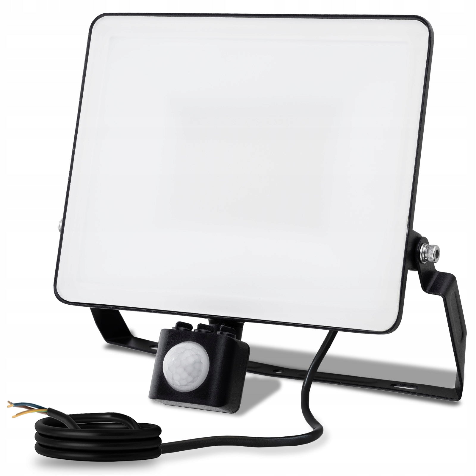 LED Floodlight 50W 6000lm Halogen Outdoor Motion Sensor Lamp For Garage Packaging status original