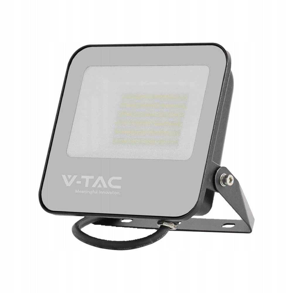 LED Floodlight 50W 9250lm 4000K SAMSUNG LED 185LM/W IP65 Black 5 Years