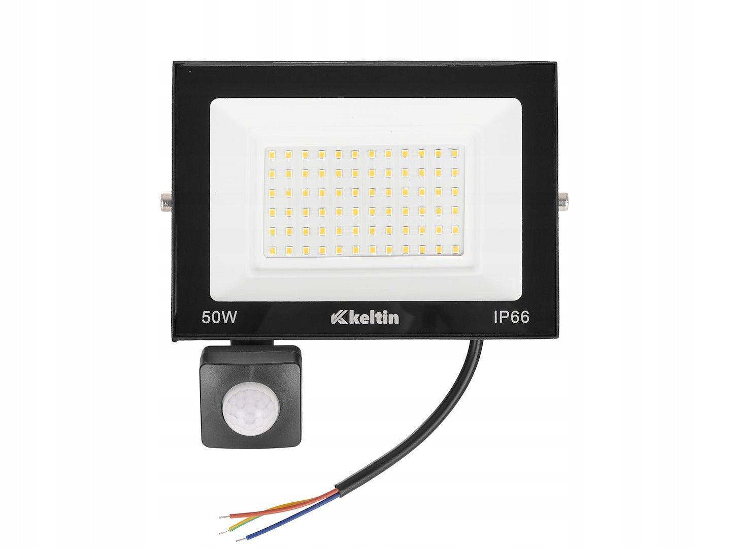 LED Floodlight 50W Motion Sensor 2700K IP66 Halogen Outdoor Wall Mounted Packaging status original