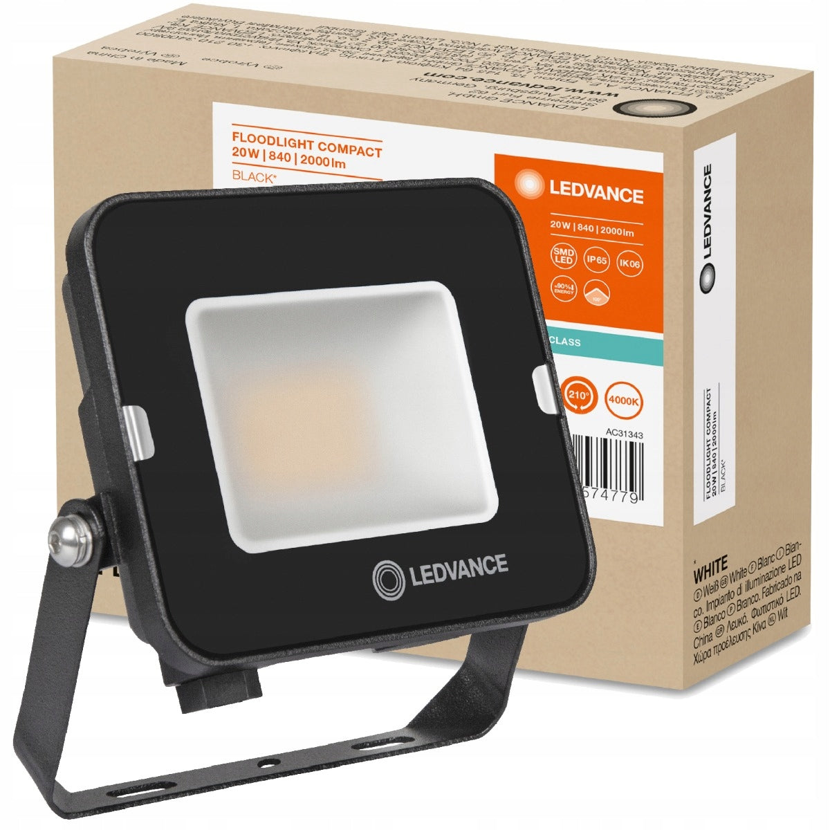 LED Floodlight Halogen Headlight Lamp 20W 4000K IP65 Floodlight LEDVANCE
