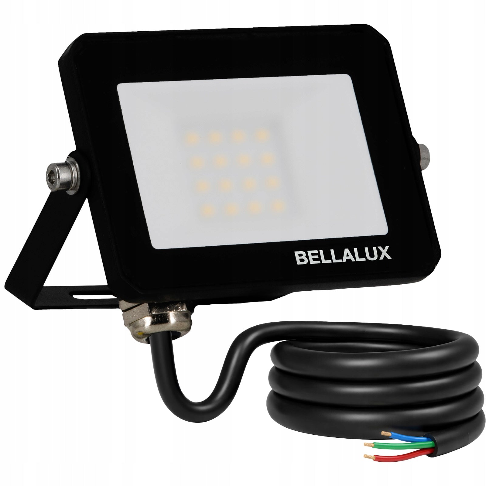 LED Floodlight Outdoor Halogen 10W 900lm 3000K Black IP65