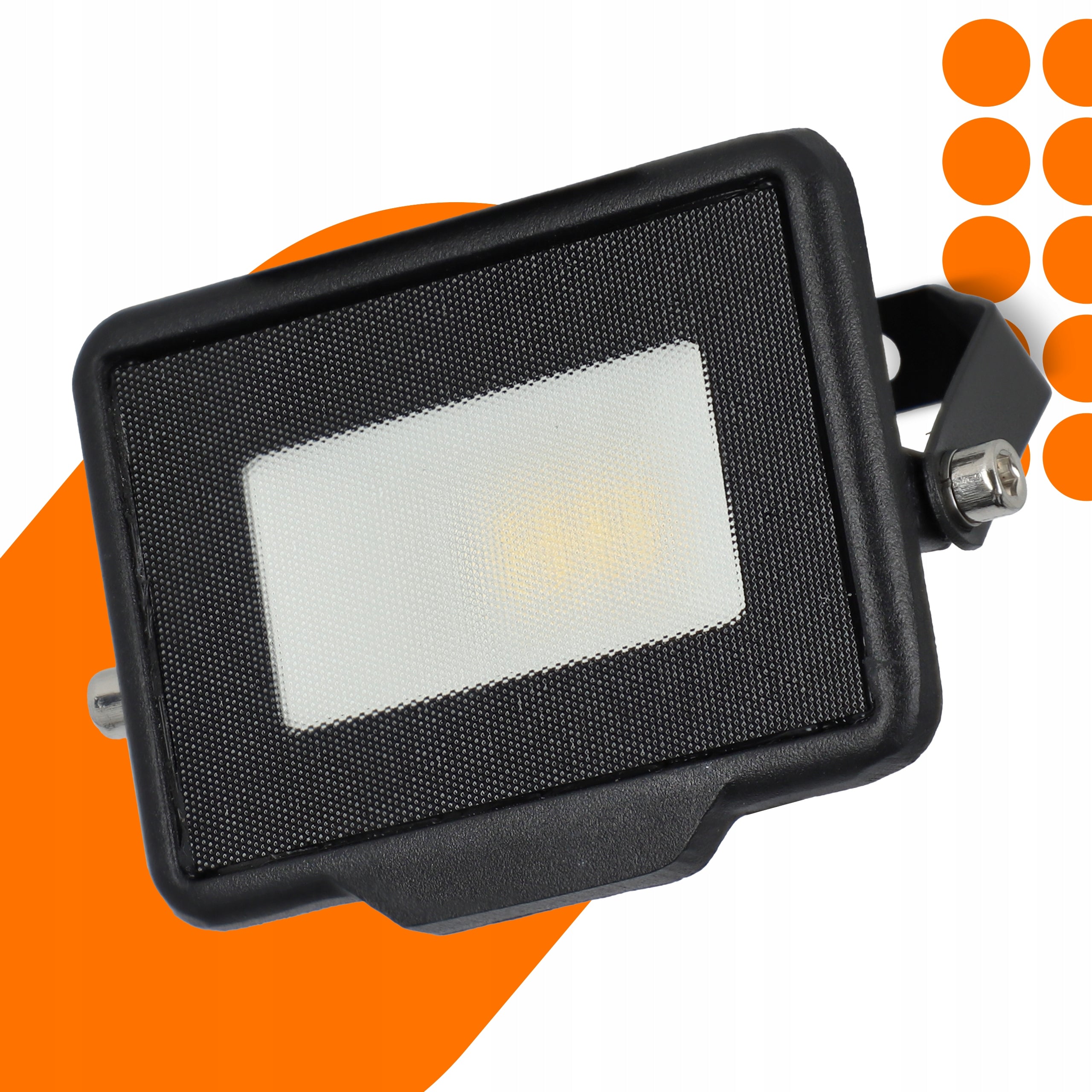 LED Floodlight SLIM 10W Halogen Lamp Black Light color white neutral