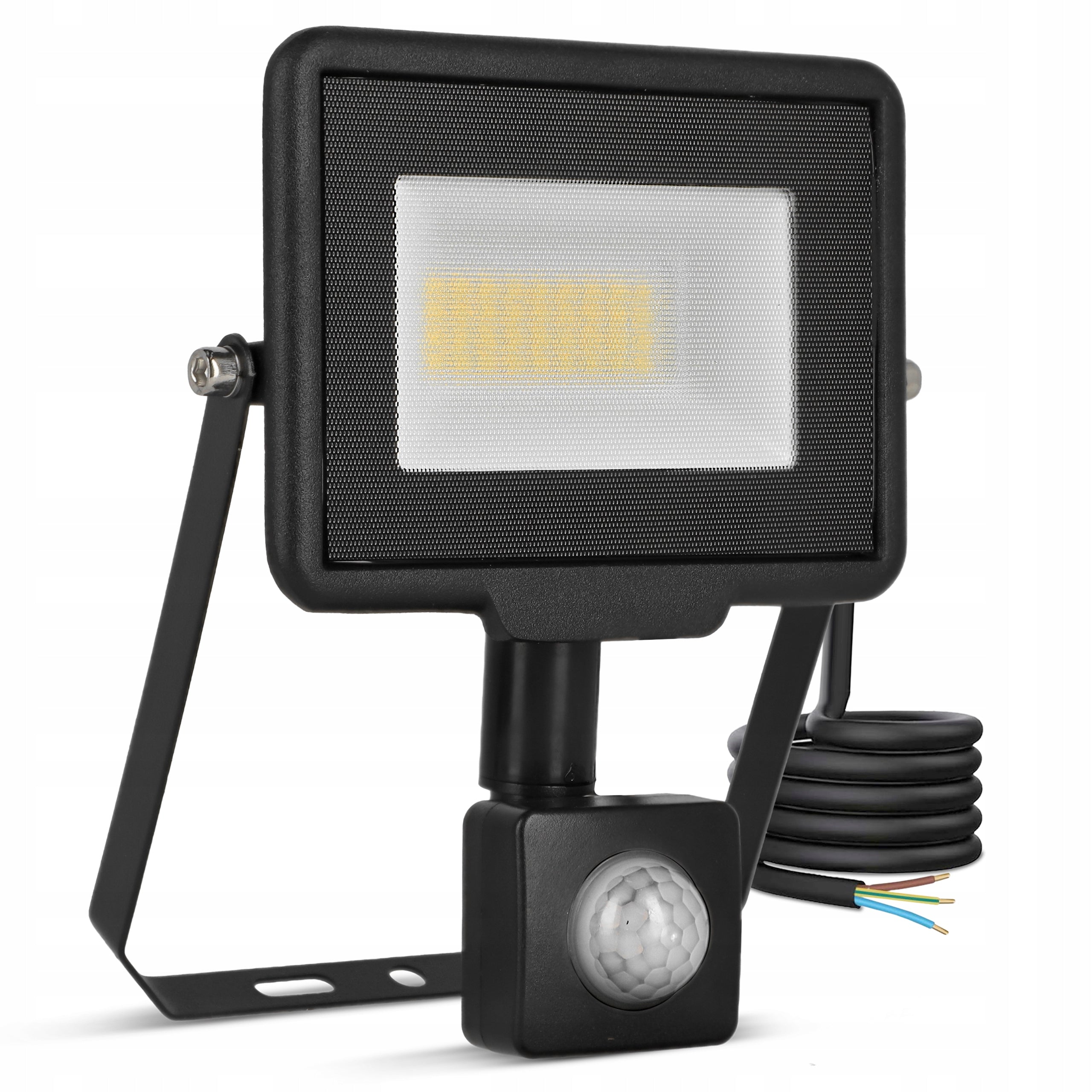LED Floodlight SLIM 30W Halogen Motion Sensor Twilight Halogen Headlight