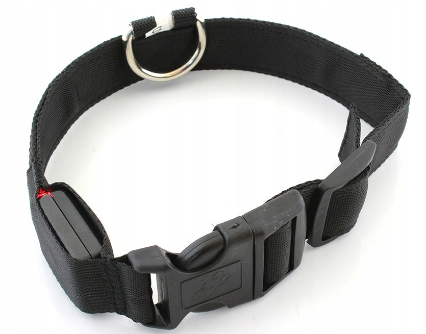 LED GLOW COLLAR 35-42CM RED for DOG (4982) Brand Aptel