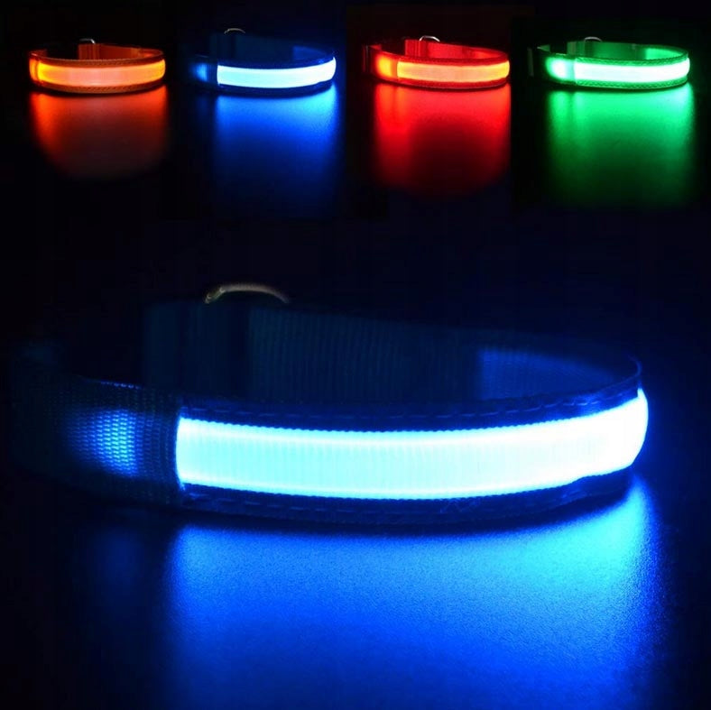 LED GLOWING COLLAR FOR CAT DOG L