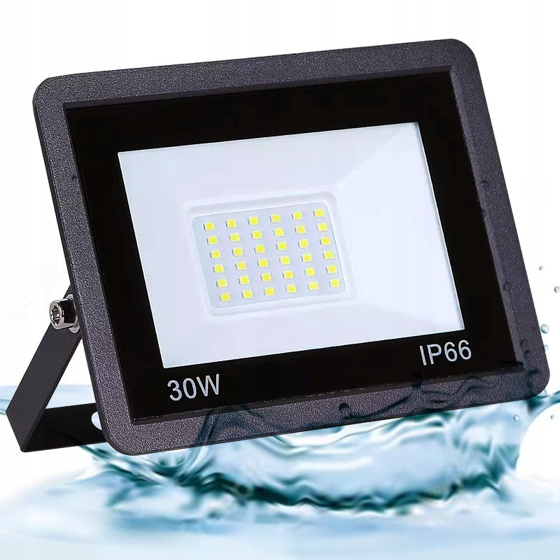 LED HALOGEN FLOODLIGHT 30W CONSTRUCTION SPOTLIGHT WORK LAMP IP66 4500K XL