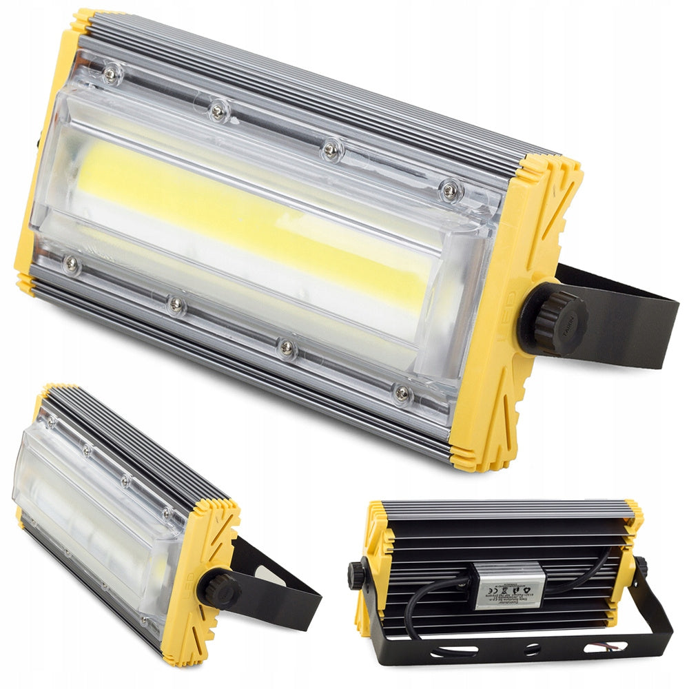 LED HALOGEN FLOODLIGHT HERMETIC STRONG ALUMINUM 50W