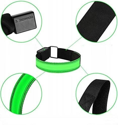 LED HEADBAND CHRISTMAS LAMP FOR ARMS AND LEGS SET OF 4 Model 0792172469906