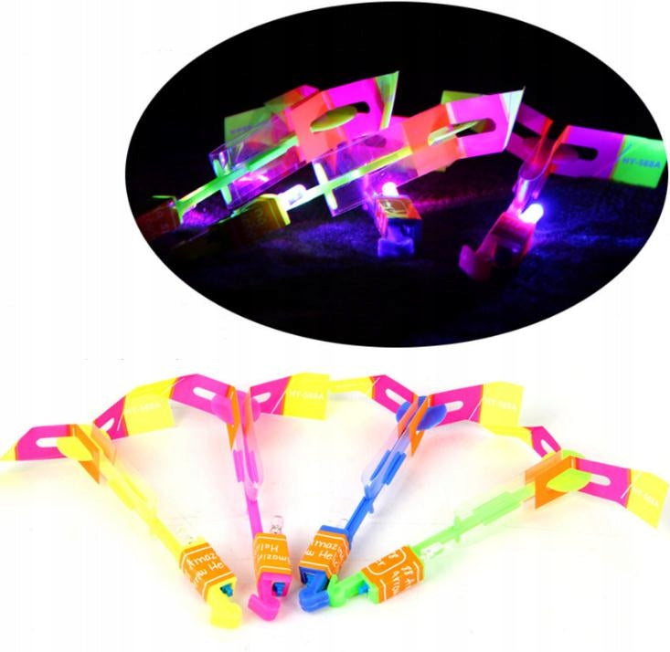 LED HELICOPTER 4pcs GLOWING SLINGSHOT avatar 4pcs