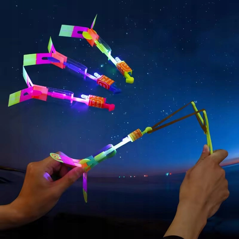 LED HELICOPTER GLOWING WINDMILL SLING AVATAR Flying Windmill Sling Manufacturer code 01