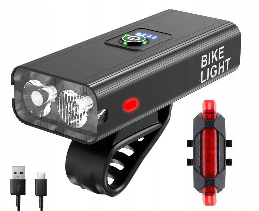 LED Kit Rear Front to USB Bike Light E100