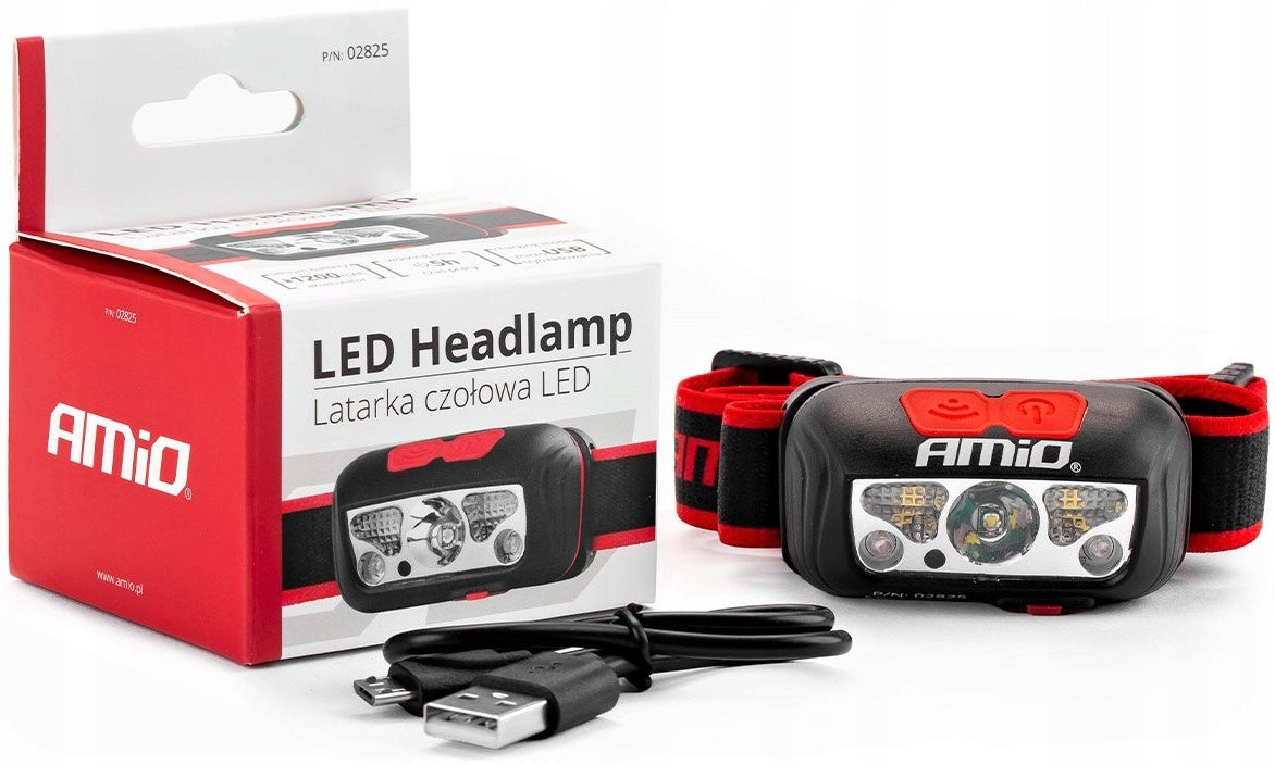 LED LAMP HEADLAMP WORKSHOP BATTERY HEADLAMP POWERFUL RECHARGEABLE