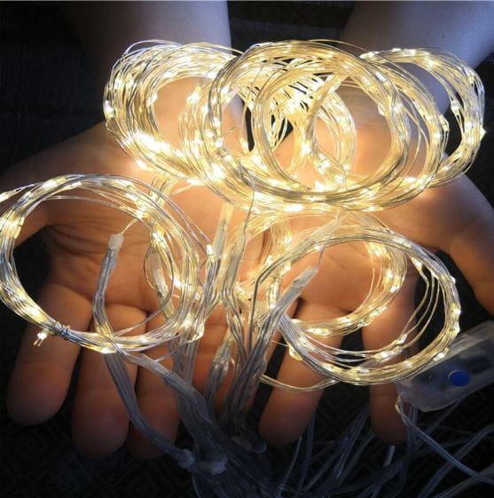 LED LIGHT CURTAIN 3X3M WEDDING DECORATION Batteries included no
