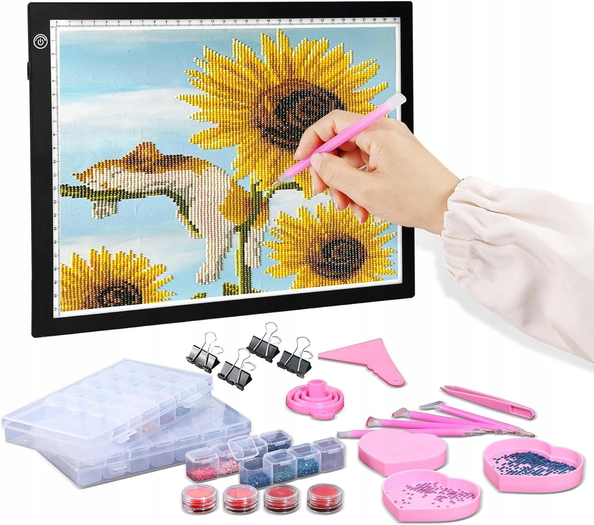 LED LIGHT PAD A4 DIAMOND PAINTING DRAWING BOARD USB
