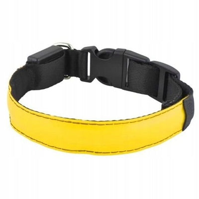 LED Light Collar ROZ. M FOR RABBIT CAT DOG - Adjustable