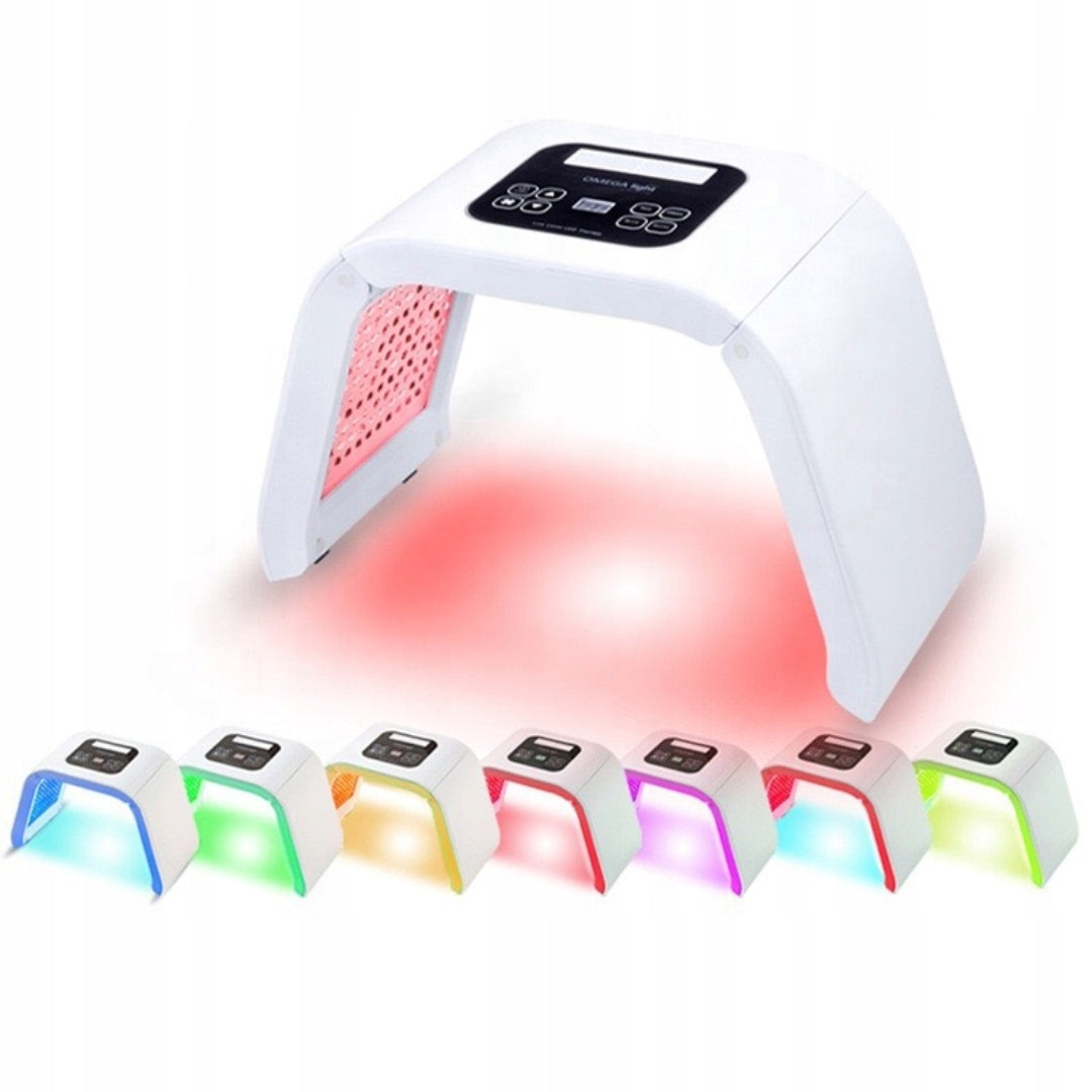 LED Light Therapy Device 7 Colors LED Lamp Folding Design