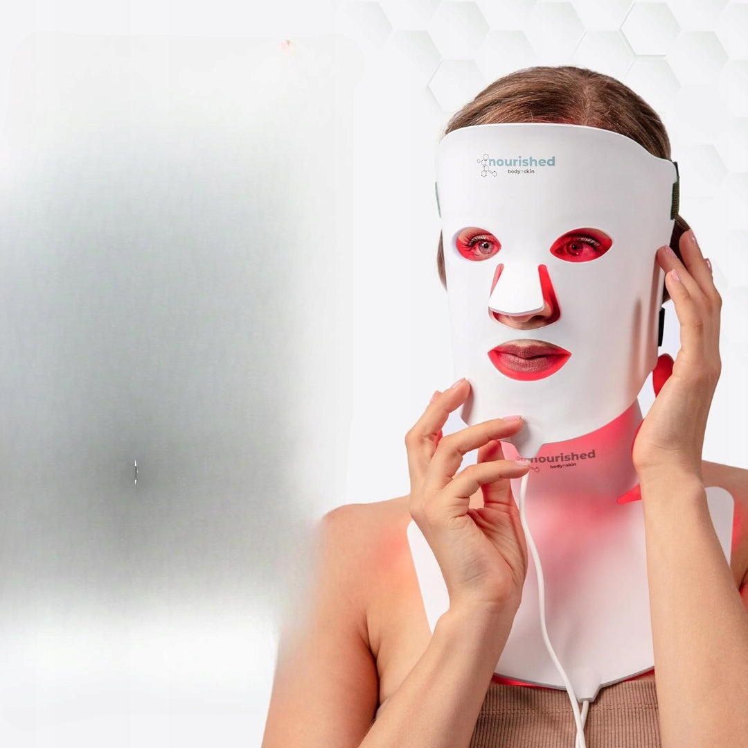 LED MASK FOR THERAPY REJUVENATING NOURISHED NBS-1 HEALING FIRMING Brand no brand