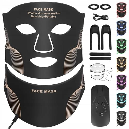 LED MASK INFRARED LIGHT THERAPY CARE REGENERATION FACE NECK Medical device no