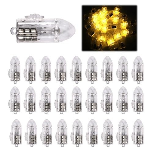 LED MINI LIGHTS FOR BALLOONS PAPER LANTERNS DECORATION BIRTHDAY 30 PCS. Brand no brand