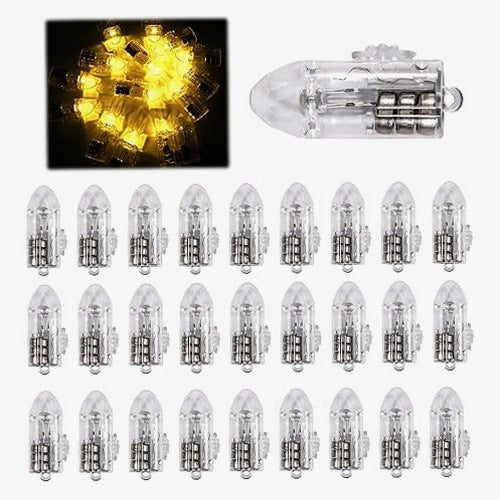 LED MINI LIGHTS FOR BALLOONS PAPER LANTERNS DECORATION BIRTHDAY 30 PCS.