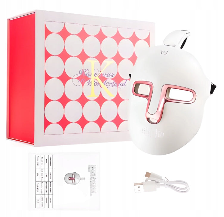 LED Mask 7 Colors Phototherapy Acne Rejuvenation + FREEBIE Box