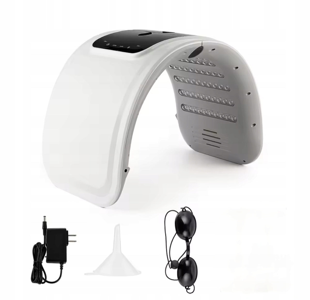 LED Mask 7 Colors With Nano Spray Red Light Therapy For Face. Medical device no