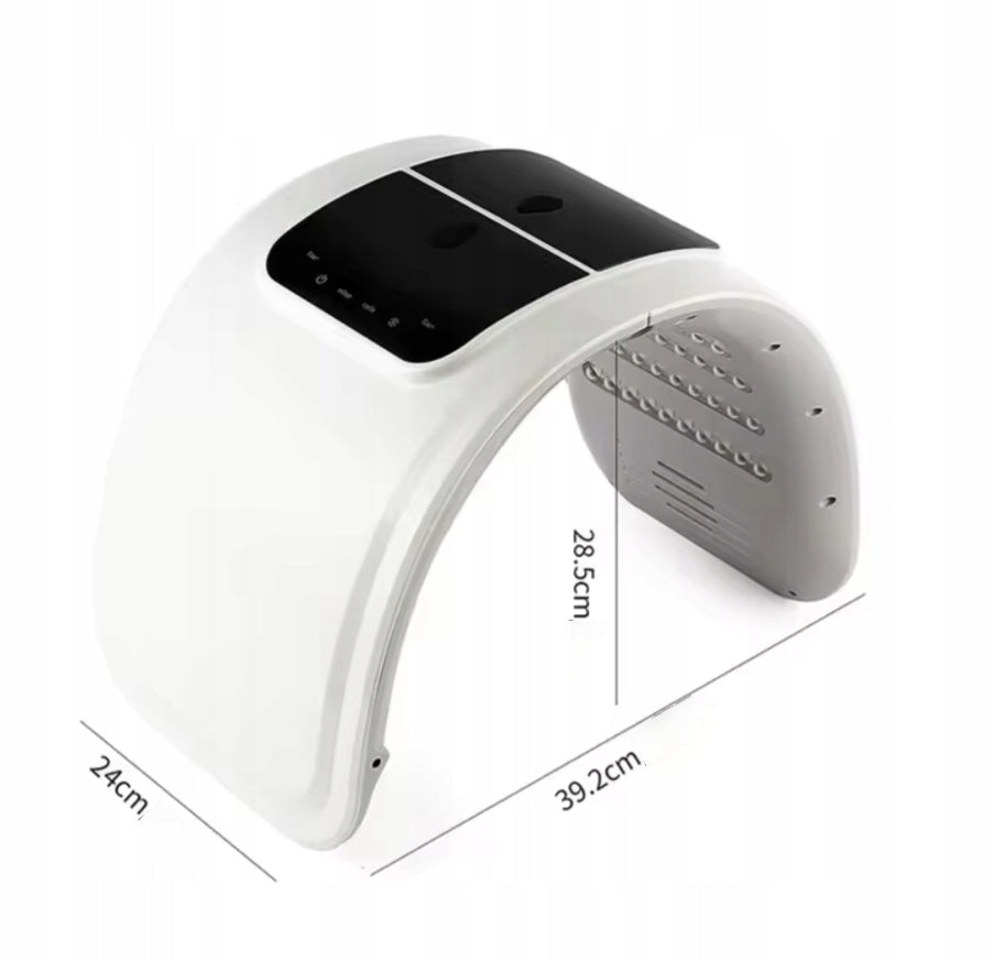 LED Mask 7 Colors With Nano Spray Red Light Therapy For Face. Packaging status original