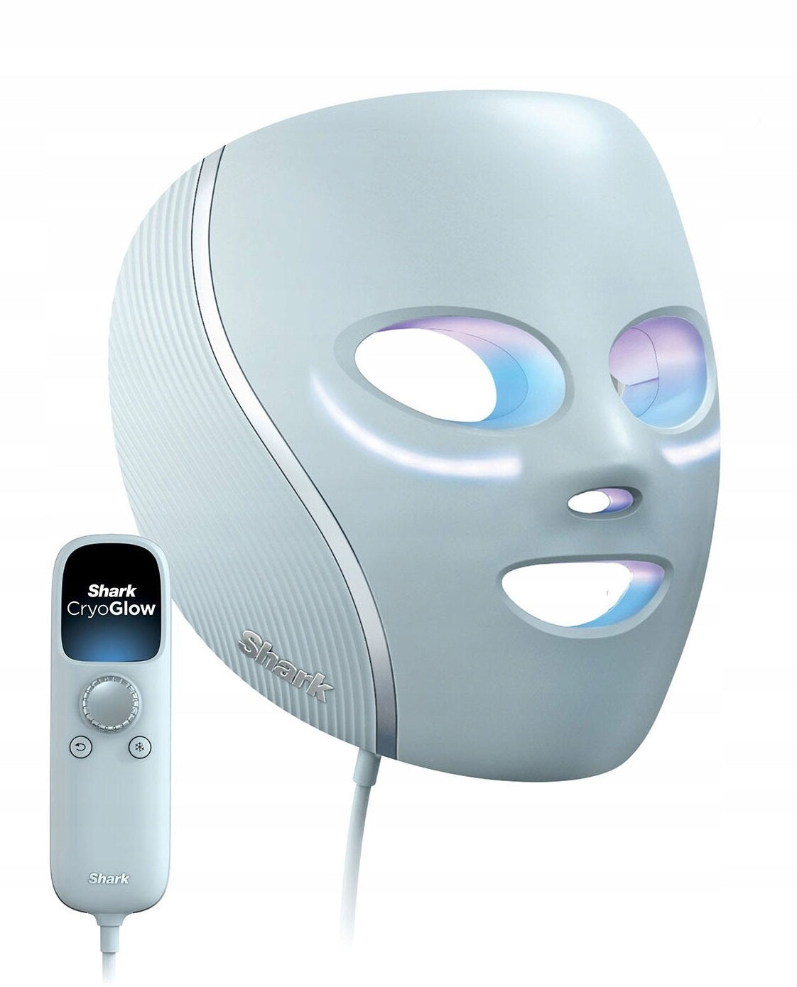 LED Mask Shark Cryo Glow Light Therapy Anti-Wrinkle Blue