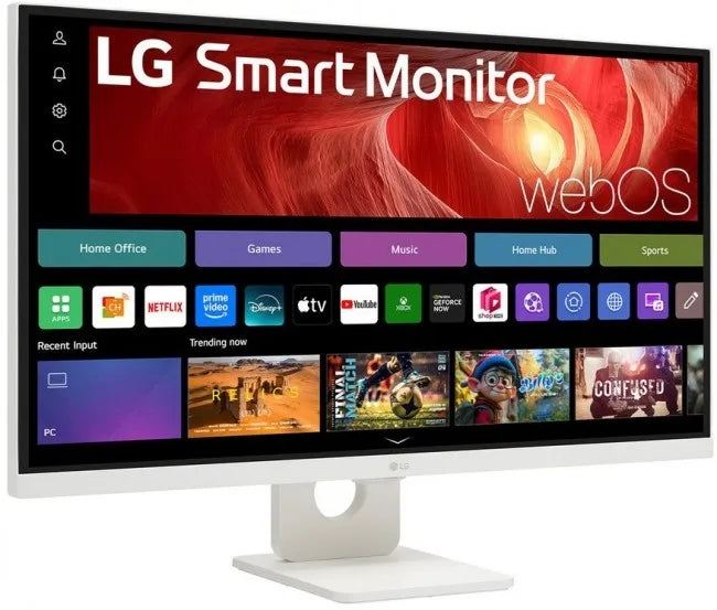 LED Monitor 27" LG 27U731SA-W Smart Monitor 3840 x 2160 Brand LG