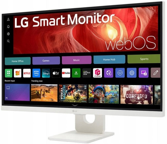 LED Monitor 27" LG 27U731SA-W Smart Monitor 3840 x 2160 Manufacturer code 27U731SA-W