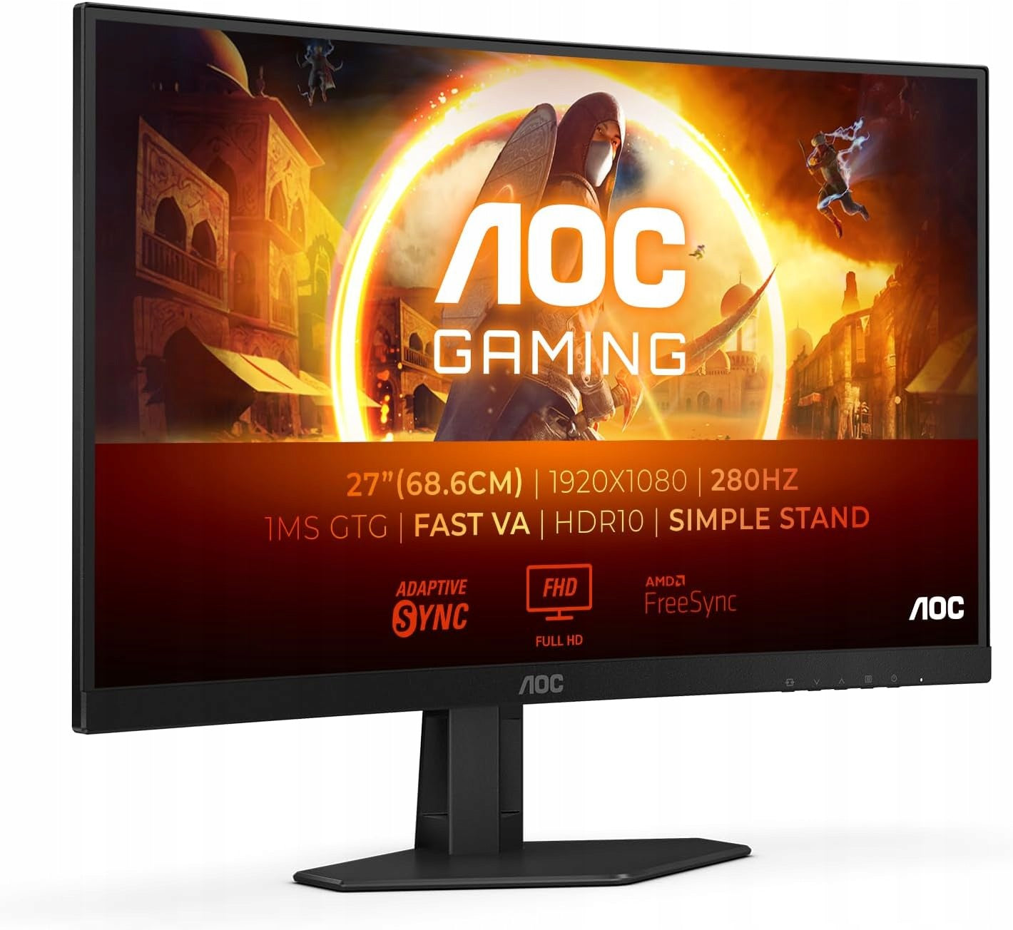 LED Monitor AOC C27G4ZXED/39 27" 1920 x 1080 px VA NEW 5 Brand AOC