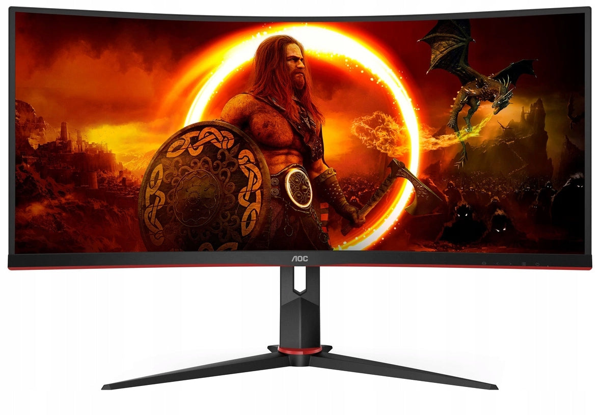 LED Monitor AOC CU34G2XPD/BK 34 " 3440 x 1440 px VA Manufacturer code CU34G2XPD/BK