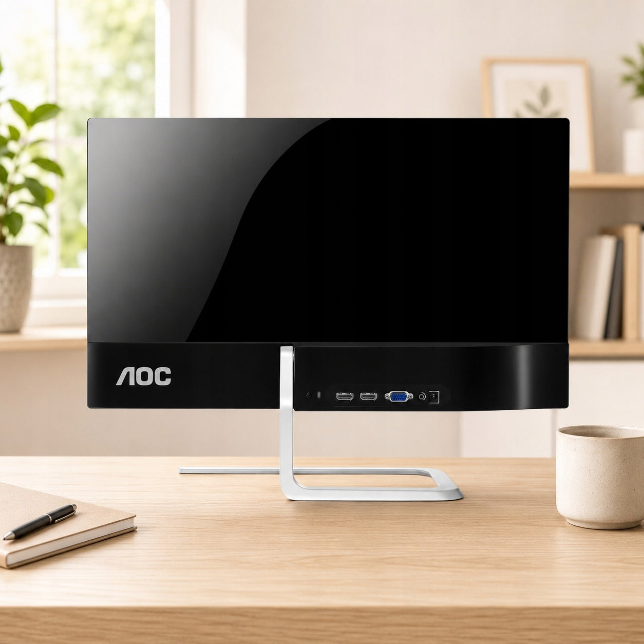LED Monitor AOC I2281FWH 1920 x 1080 px TN K Black 60Hz 4ms 21,5" Cali Brand AOC