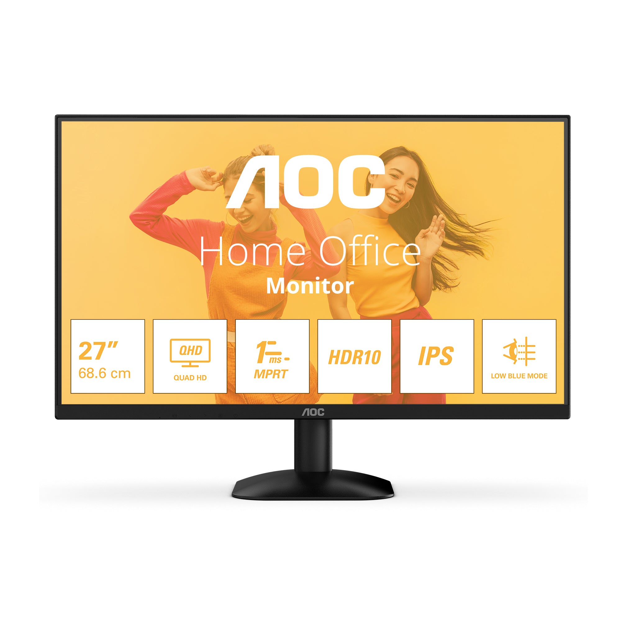 LED Monitor AOC Q27B35E 27" 2560 x 1440 px IPS / PLS Model Q27B35E