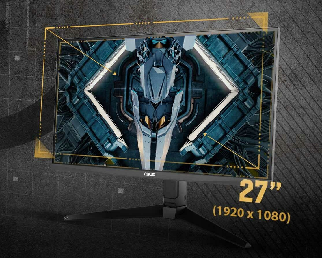 LED Monitor Asus TUF Gaming 27" Cali 1920 x 1080 px IPS / PLS 165Hz 1ms Manufacturer code VG279QL1A