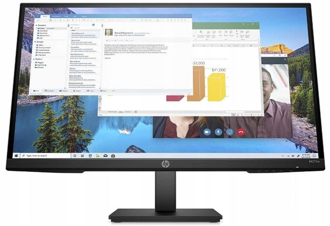 LED Monitor HP M27ha FHD Monitor 27" 1920 x 1080 px IPS / PLS