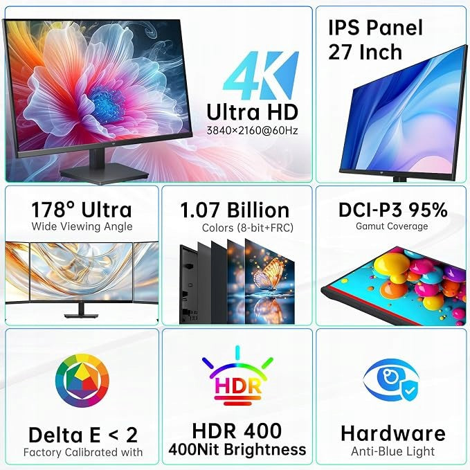 LED Monitor KTC H27P27" 2560 x 1440 px IPS / PLS Manufacturer code H27P27