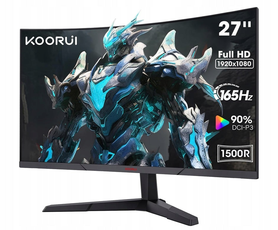 LED Monitor Koorui 27E6CA 27" 1920 x 1080 px IPS / PLS 4ms 180Hz