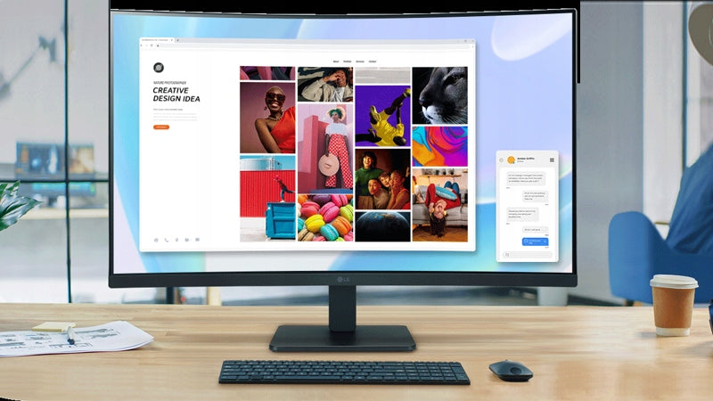 LED Monitor LG 32MR50C-B 31,5" 1680 x 1050 px VA Brand LG