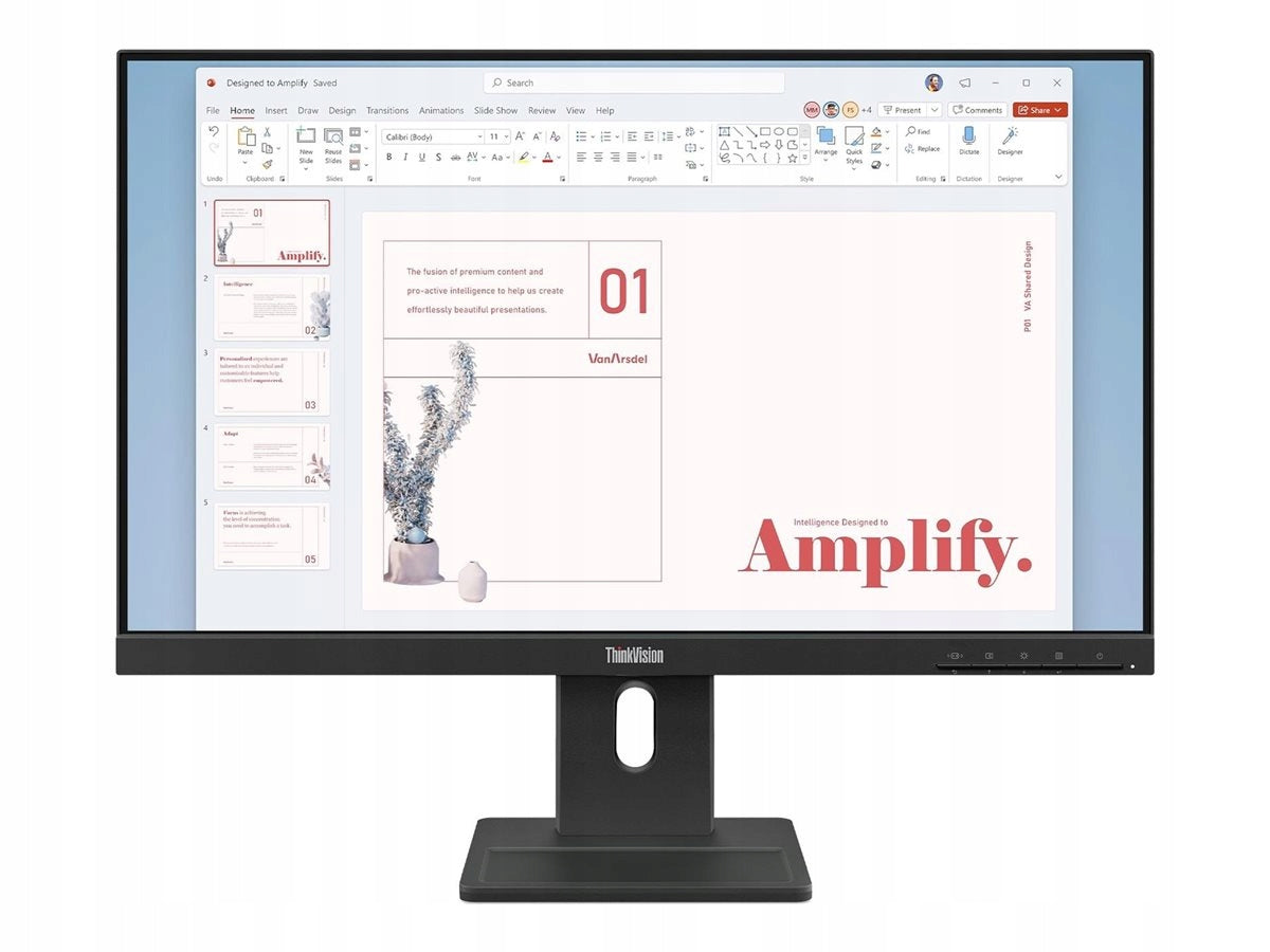 LED Monitor Lenovo ThinkVision E24-40 23,8" 1920 x 1080 px IPS / PLS Brand Lenovo