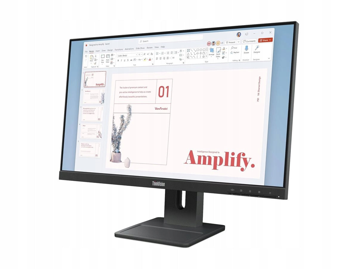 LED Monitor Lenovo ThinkVision E24-40 23,8" 1920 x 1080 px IPS / PLS Model ThinkVision E24-40