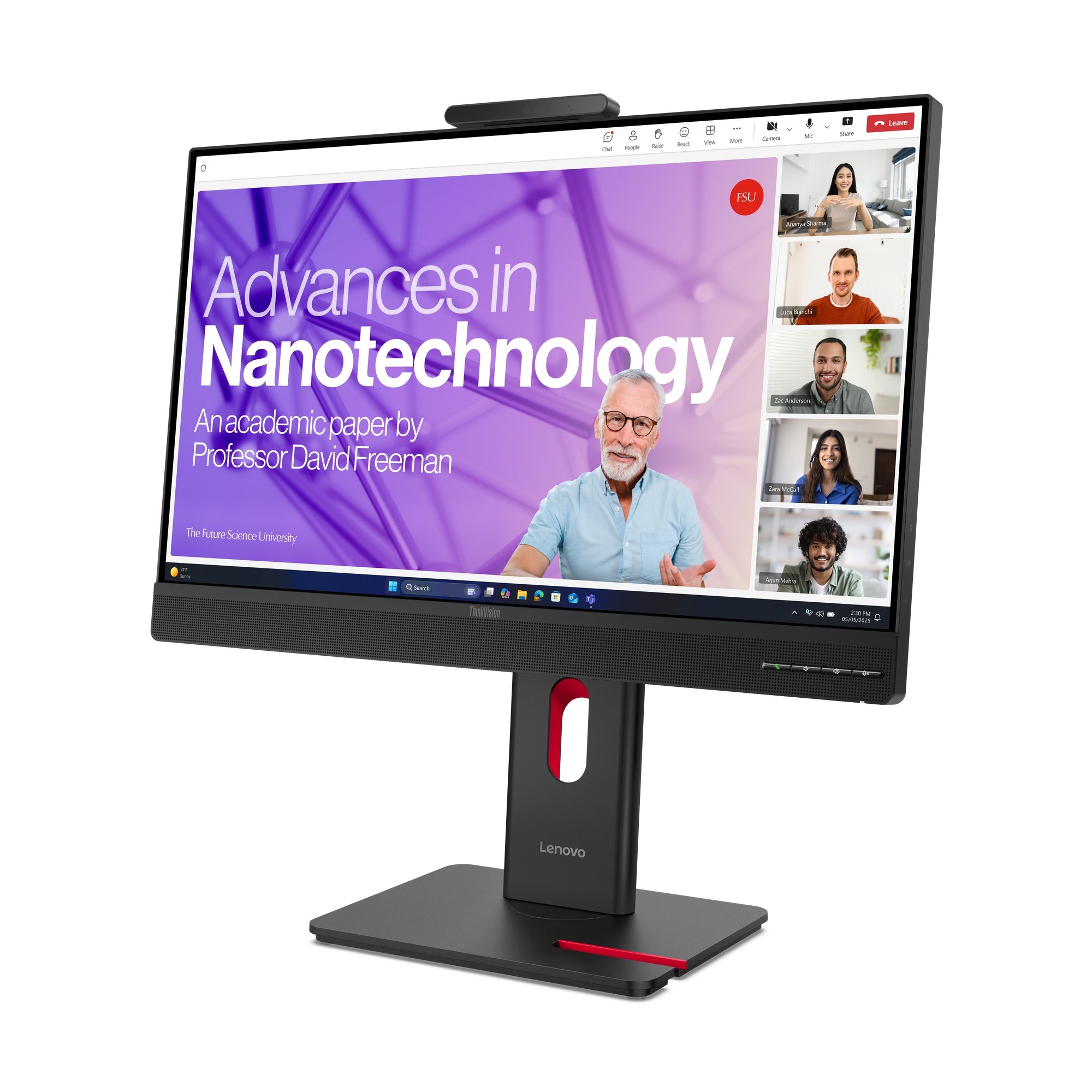 LED Monitor Lenovo ThinkVision T27qd-4v 27" 2560 x 1440 px IPS / PLS