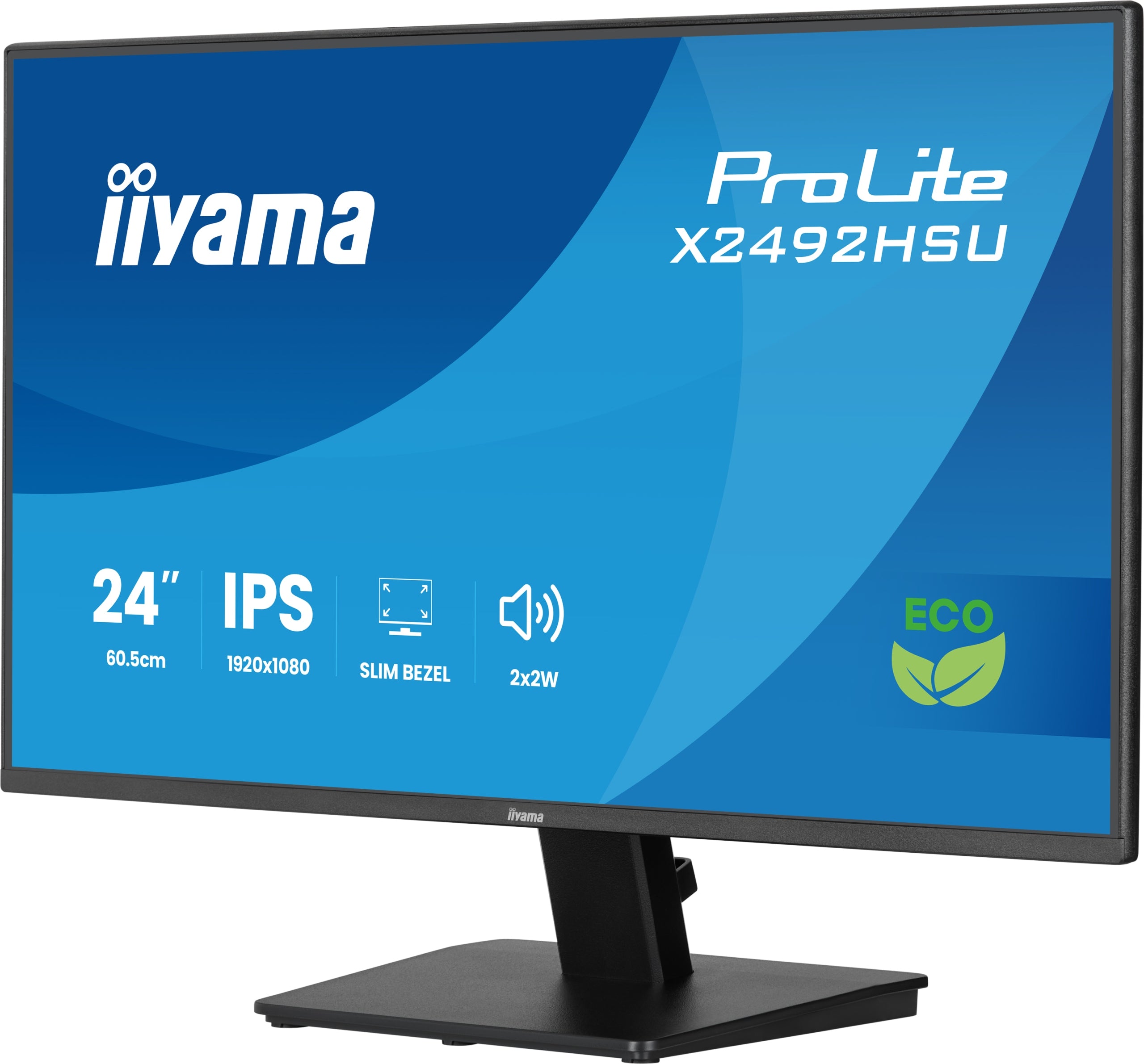 LED Monitor iiyama ProLite X2492HSU-B1 24'' 1920 x 1080 px IPS / PLS Brand iiyama