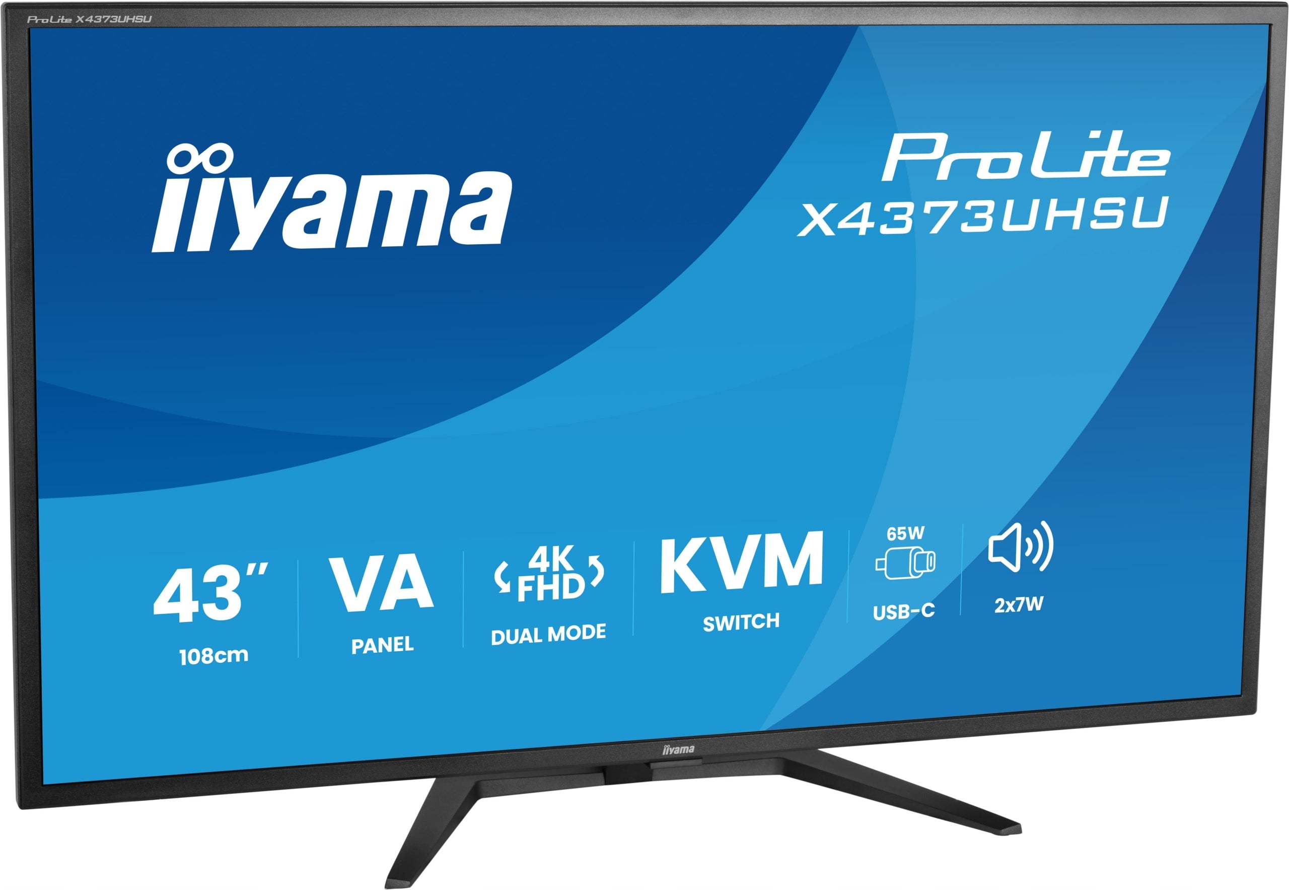 LED Monitor iiyama ProLite X4373UHSU-B2 42,5" 3840 x 2160 px VA Packaging status original
