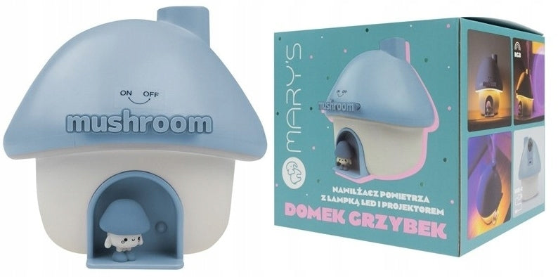 LED Mushroom Air Humidifier Blue MARY'S