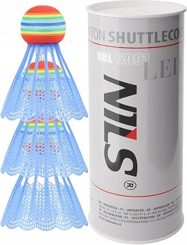 LED NYLON DARTS GLOWING FOR BADMINTON DART SET NILS 3 pcs Model NBL6091
