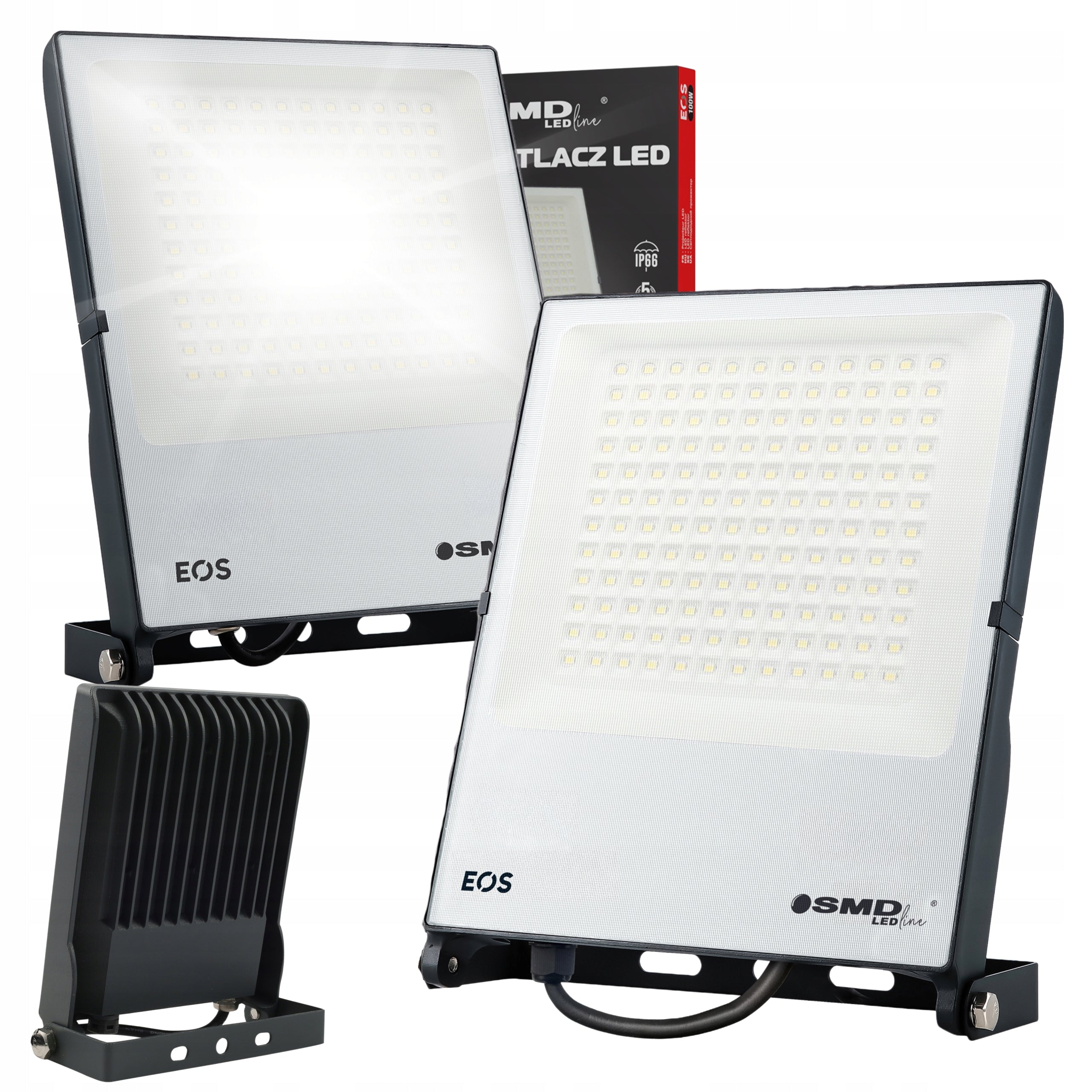 LED Network Floodlight Halogen Spotlight Large Bright Strong Water Resistant 100W