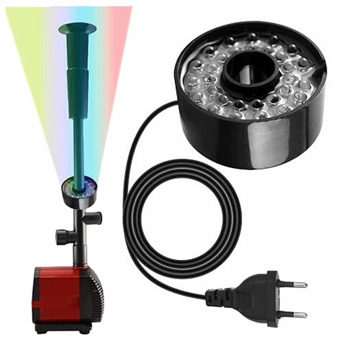 LED POND LIGHTING SEVEN COLOR RING FOR PUMP WATERPROOF